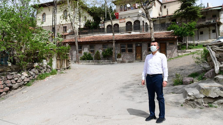 Doğduğu eve vefa dokunuşu