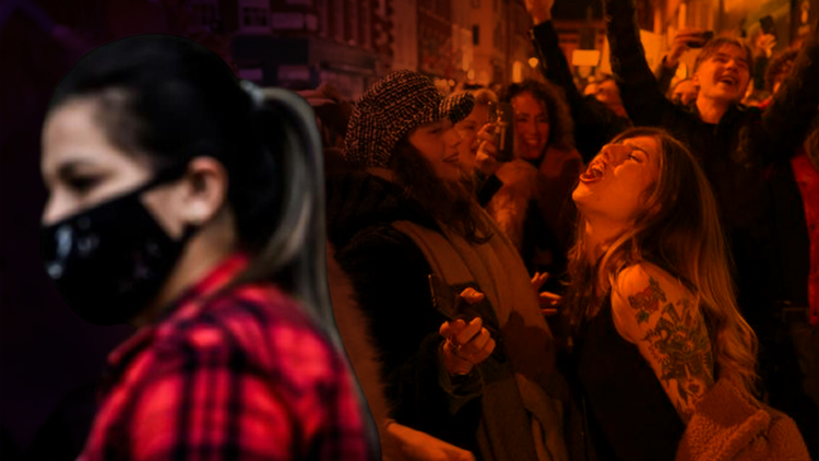 Hollandada negatif test sonucuyla girilen partide en az 165 kişi Covid’e yakalandı