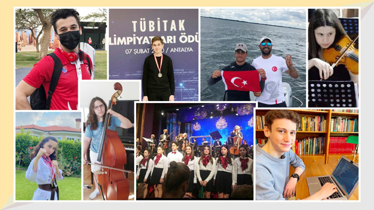 Yeteneklerini bursa çevirdiler