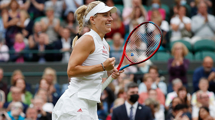 Wimbledonda Sabalenka ve Kerber yarı finale yükseldi Wimbledonda Sabalenka ve Kerber yarı finale yükseldi