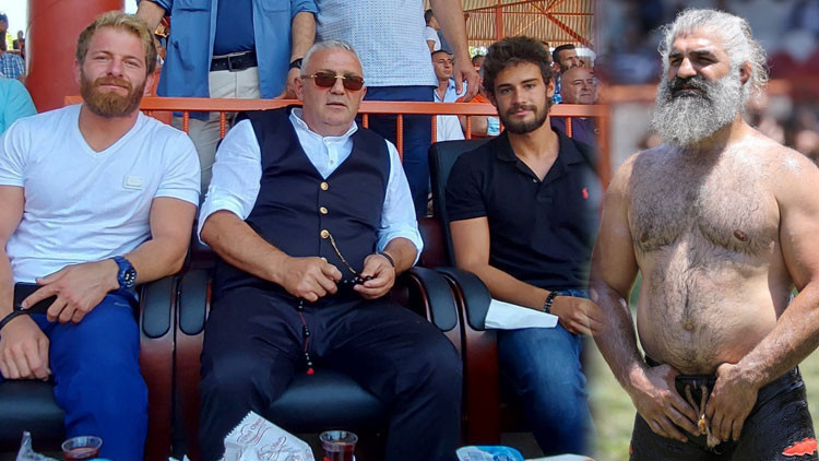 Kırkpınara Survivor çıkarması İsmail Balaban ve Batuhan Karacakaya güreşleri izledi, Balabanın kardeşi ilk turda elendi