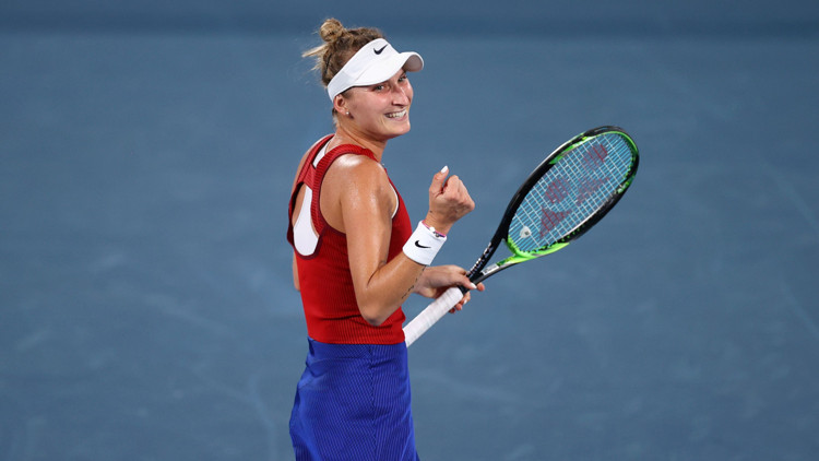 Tokyo 2020 tenis tek kadınlar finalinde Bencicin rakibi Vondrousova oldu Tokyo 2020 tenis tek kadınlar finalinde Bencicin rakibi Vondrousova oldu