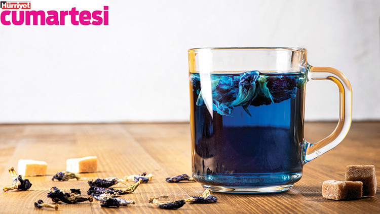 Yeni gözdemiz; mavi çay