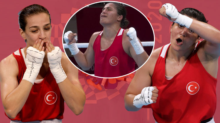 Son Dakika: Tokyo 2020de Busenaz Sürmeneliden altın, Buse Naz Çakıroğlundan gümüş madalya Kadınlar boksta tarih yazdılar...
