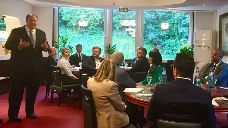 Sağlık Vakfı, Başbakanlık Müsteşarı Helge Braun’u konuk etti