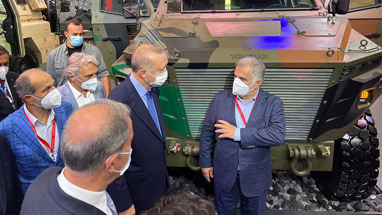 Tümosan’ın askeri aracı Pusat Hibrit IDEF’21’de