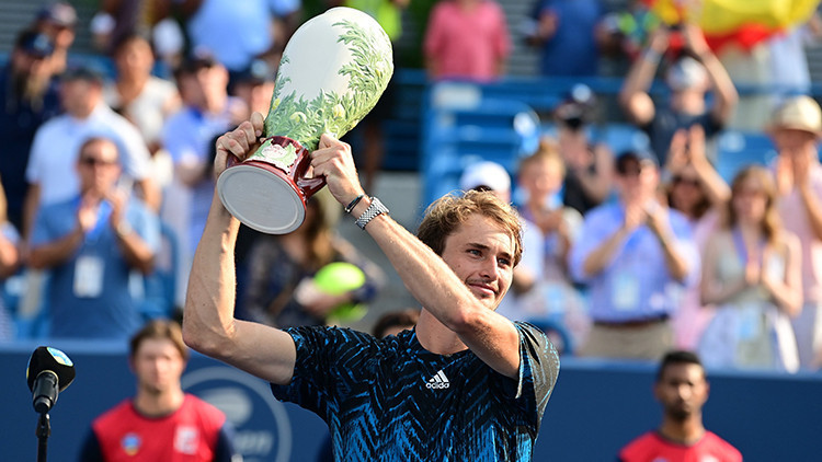 Cincinnati Mastersın şampiyonu Alexander Zverev Cincinnati Mastersın şampiyonu Alexander Zverev