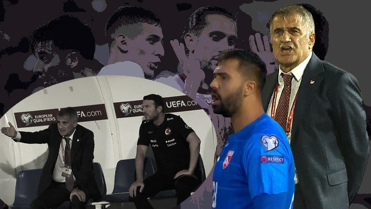 Son Dakika Haberi... Cebelitarık-Türkiye maçında tarihe geçti Şenol Güneş çok sinirlendi, sesi televizyondan duyuldu