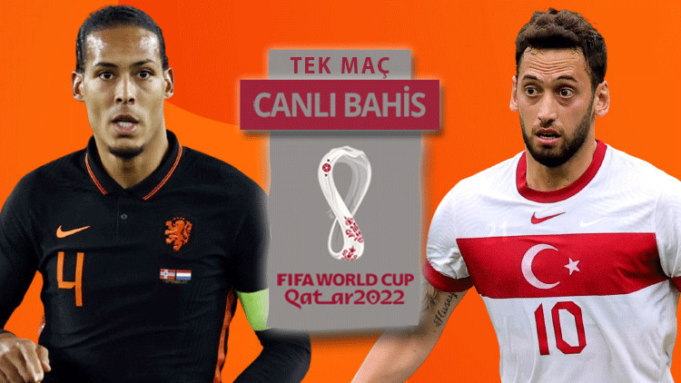 Amsterdamda 2022 Dünya Kupası yolunda kritik randevu Türkiyenin Hollanda karşısında iddaa oranı...