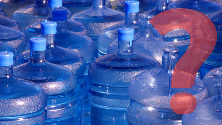 Damacana suların içinden neler çıkıyor neler... Peki biz ne içiyoruz