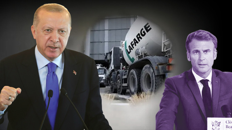 Erdoğan’dan ‘Lafarge’ açıklaması: Macron’a da söylemiştim Erdoğan’dan ‘Lafarge’ açıklaması: Macron’a da söylemiştim