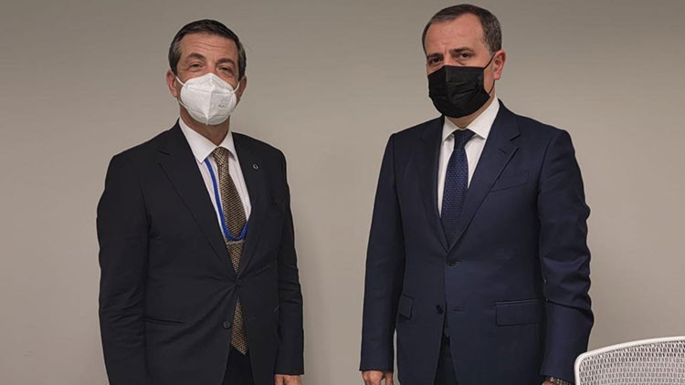 KKTC ve Azerbaycan dışişleri bakanları Ertuğruloğlu ile Bayramov görüştü