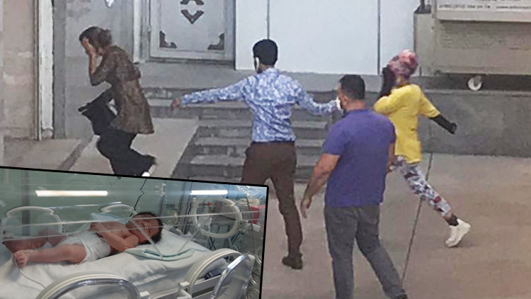 Mezarda öğrenciler ağlama sesini duyunca buldular Bebeğin anne ve anneannesi serbest bırakıldı