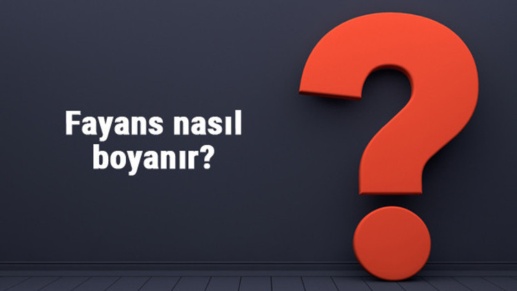Fayans nasıl boyanır Evde parlak fayansın üstüne boya yapılır mı... Fayans nasıl boyanır Evde parlak fayansın üstüne boya yapılır mı...