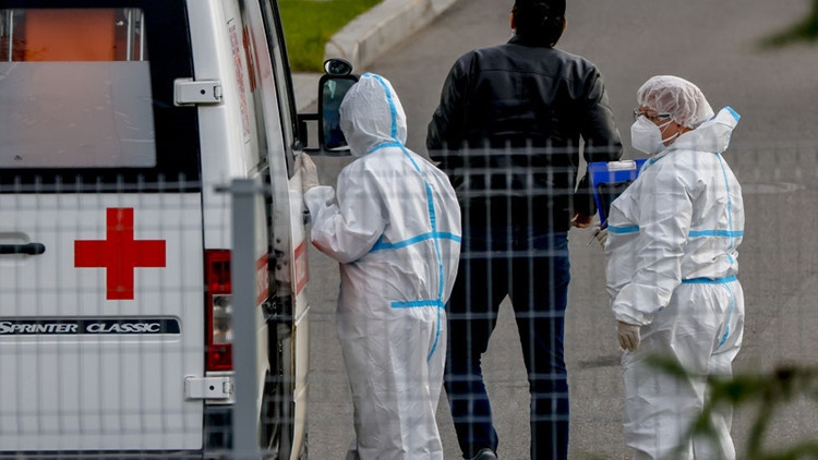 Rusya vaka sayısında yine rekor kırdı Rusya vaka sayısında yine rekor kırdı