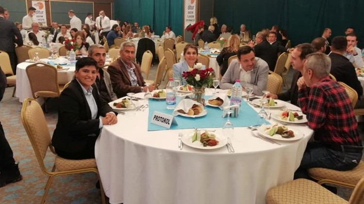 Didimli turizmciler yemekte buluştu