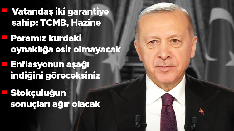 Son dakika: Cumhurbaşkanı Erdoğan: TL Mevduatı 23.8 milyarın üstünde arttı Son dakika: Cumhurbaşkanı Erdoğan: TL Mevduatı 23.8 milyarın üstünde arttı