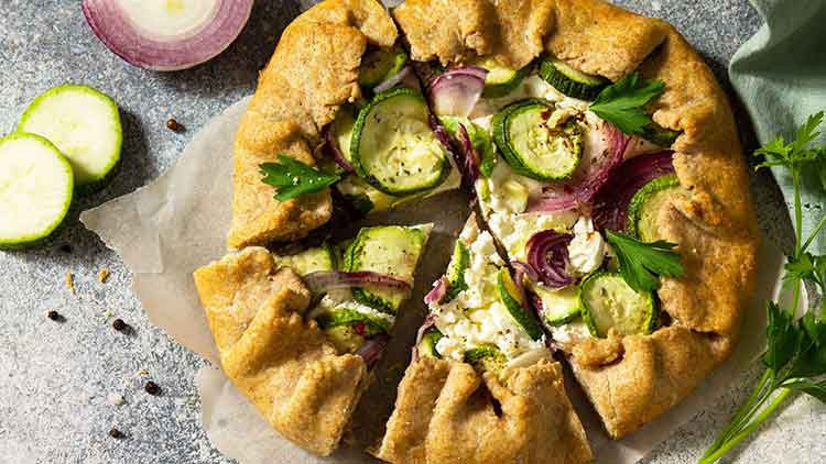 Kabaklı Peynirli Galette Tarifi