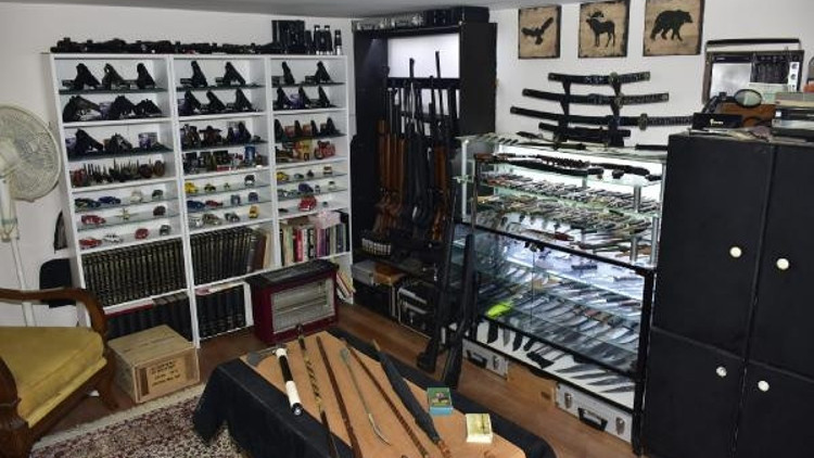 Kaçakçılık şüphesiyle baskın yapılan evden mühimmat çıktı