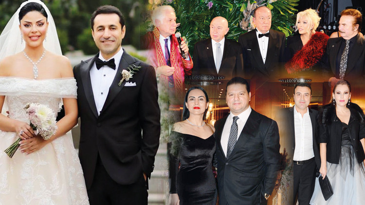 Ünlüleri buluşturan düğün: Bayram Yıldız ile  Tuğçe Kara evlendi