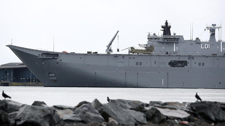 Avustralya’nın en büyük yardım gemisi Tonga’ya gidiyor