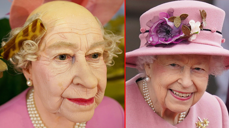 Fazla para gitmesin diye Kraliçenin saçları yok