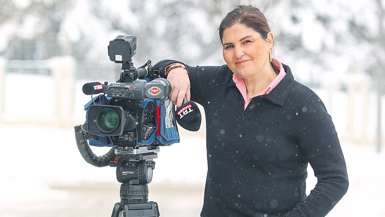 Savaşa koşan kadın