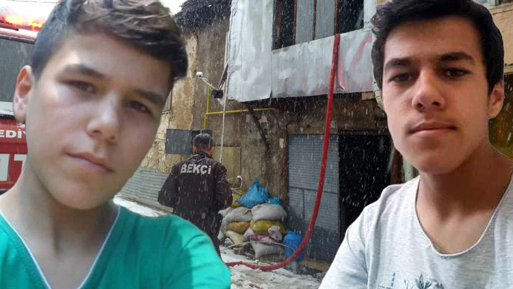 Yangında çöken evin enkazında 2 kardeş can verdi, anne-baba ile kızları son anda kurtuldu