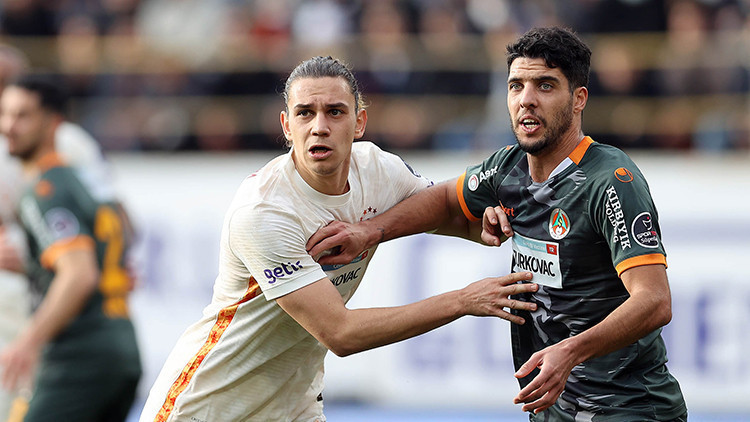 Alanyaspor 1-1 Galatasaray (Maçın özeti ve golleri)