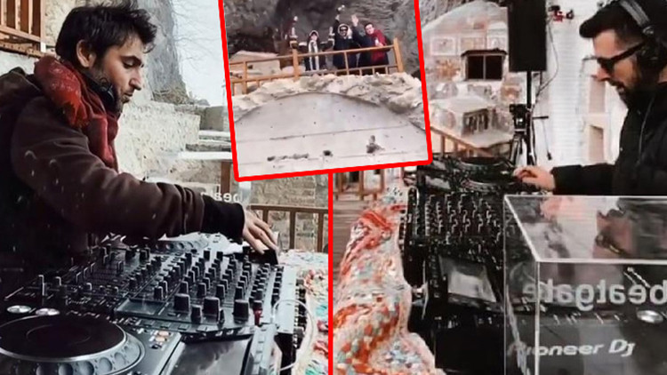 Sümelada klip çekimine izin, müdür vekili ve vali yardımcısından