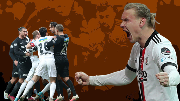 Beşiktaş-Altay maçına Domagoj Vida damgası Önce saha karıştı, ardından gol geldi... Bu sezon bir ilk...