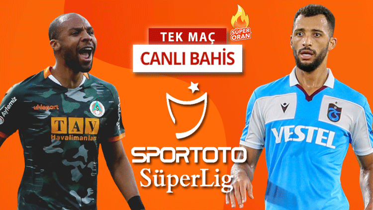 Trabzonsporda 9 isim deplasmana götürülmedi Alanyasporun iddaa oranı...