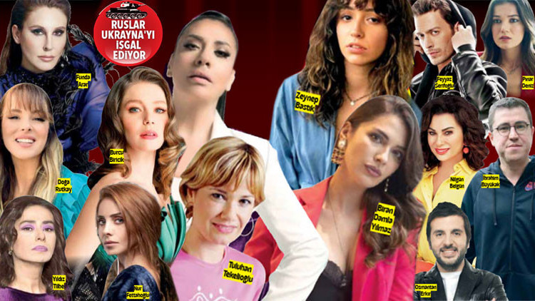 Ünlülerden Savaşa hayır mesajları