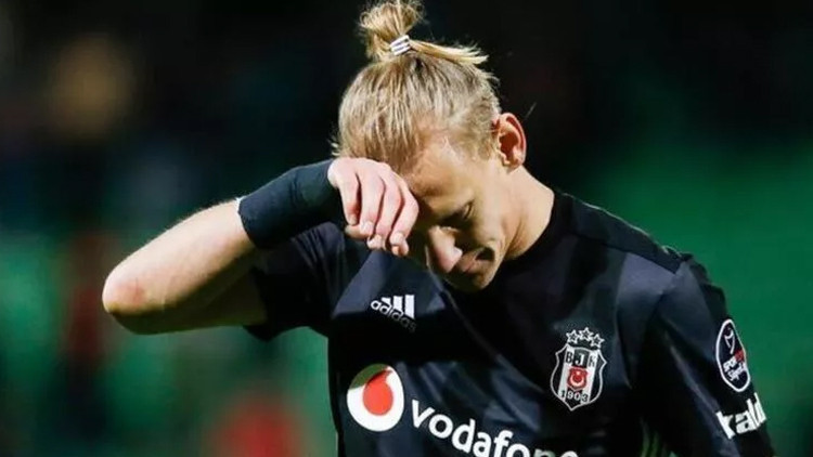 Beşiktaşta Domagoj Vida sakatlandı Beşiktaşta Domagoj Vida sakatlandı