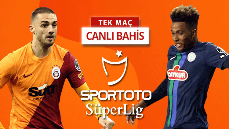 Çaykur Rizesporda 4 isim İstanbula getirilmedi Galatasaray maçına iddaa oynayanların %50si...
