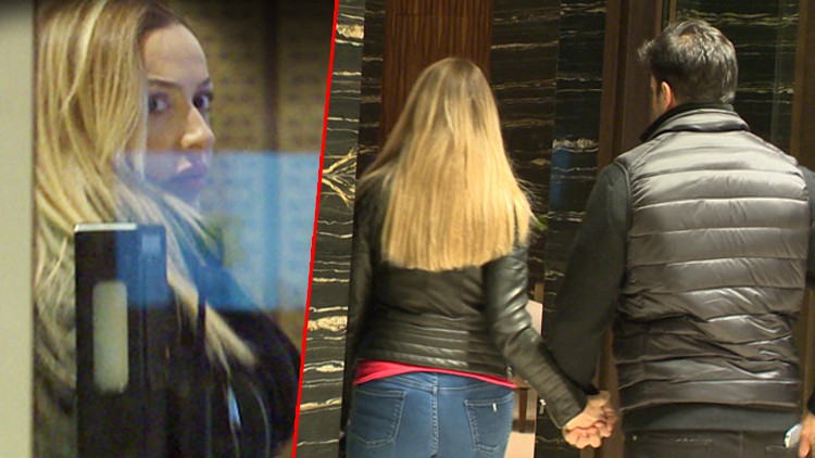 Şaşkın aşıklar Hadise ve Mehmet Dinçerler Kuruçeşmede...