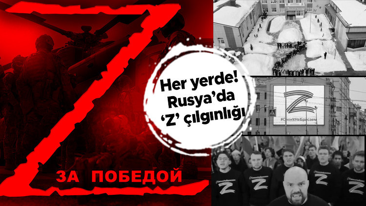 Rusyada Z çılgınlığı Savaşın sembolü haline geldi
