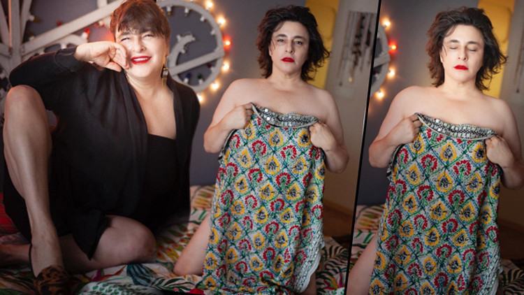 Ünlü oyuncudan 53 yaş pozu... Ben neden yaşlanmıyorum