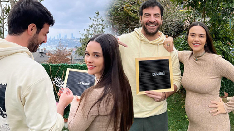 Hande Soral ve İsmail Demirci bebeklerinin adını açıkladı