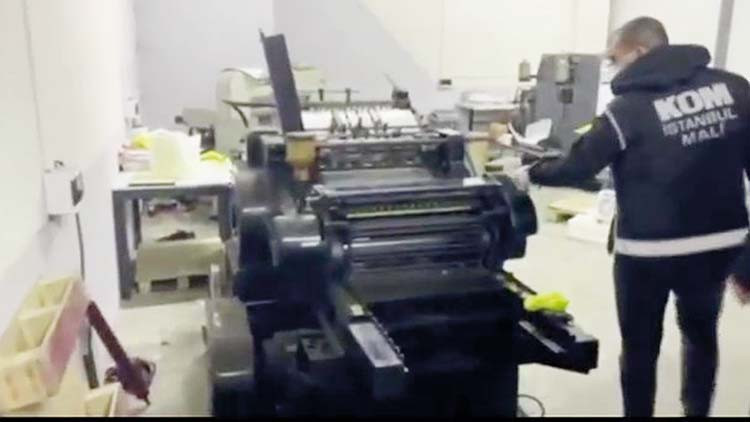 Sahte dolar baskını Sahte dolar baskını