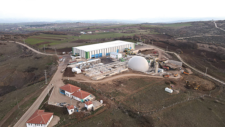 Çöpten enerji çıkardı