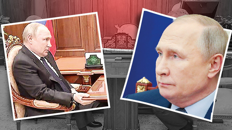 24 saat içinde iki ayrı Putin görüntüsü: ‘Hasta değilim’ pozu 24 saat içinde iki ayrı Putin görüntüsü: ‘Hasta değilim’ pozu