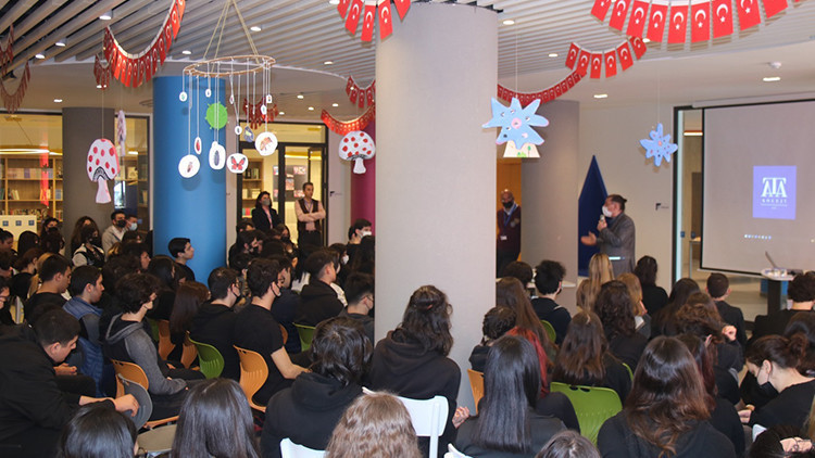 Ata Koleji öğrencileri kariyer yolculuklarına ilk adımı attı