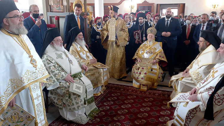 Bartholomeos: Türkiyeye gelenler büyük bir misafirperverlik bulacaklarını biliyorlar