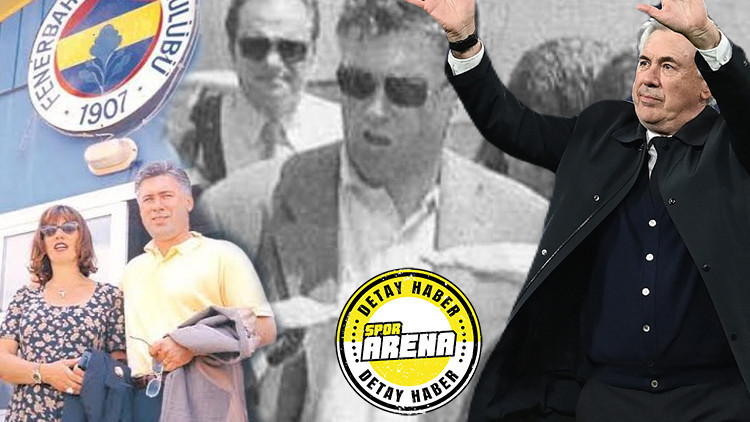 Avrupa futbolu tarihine geçen Ancelotti Fenerbahçenin kapısından dönmüş Eşiyle Dereağzını dahi gezdi...