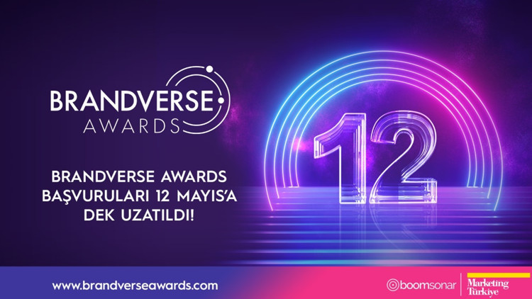 Brandverse Awards başvuruları yoğun talep üzerine 12 Mayıs’a uzatıldı Brandverse Awards başvuruları yoğun talep üzerine 12 Mayıs’a uzatıldı