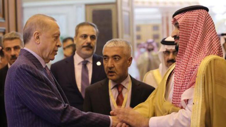 Cumhurbaşkanı Erdoğandan Suudi Arabistan Veliaht Prensi Selmana geçmiş olsun telefonu Cumhurbaşkanı Erdoğandan Suudi Arabistan Veliaht Prensi Selmana geçmiş olsun telefonu