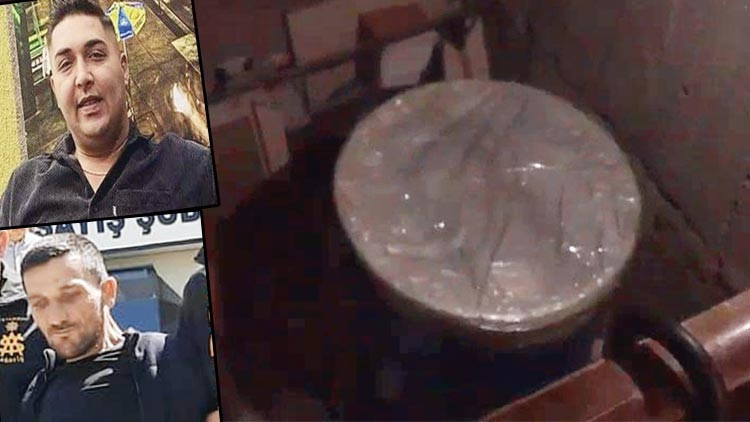 Eski damadını öldürüp cesedini varile koydu