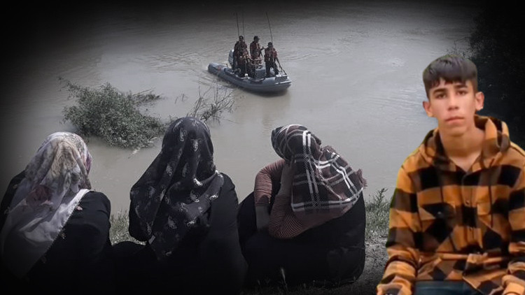 Nehirde kaybolan gençten acı haber geldi Nehirde kaybolan gençten acı haber geldi