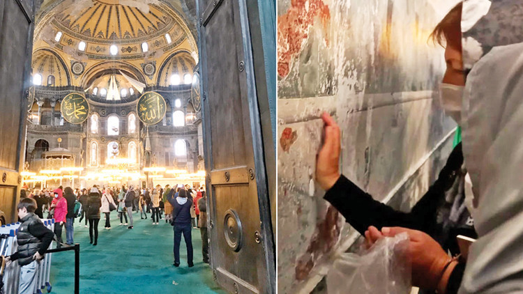 Ayasofya’daki ‘kolay’ hedef: İmparator Koridoru Ayasofya’daki ‘kolay’ hedef: İmparator Koridoru